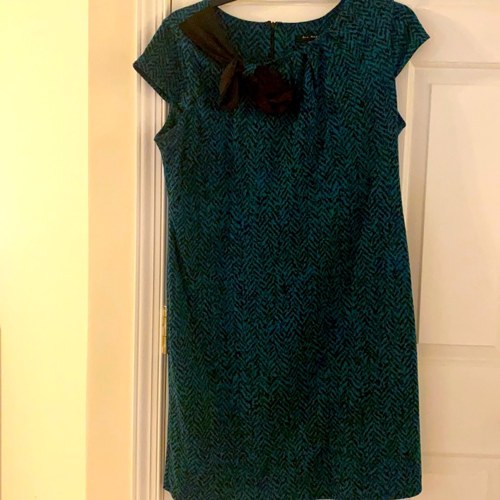 Vintage Green And Black Dress